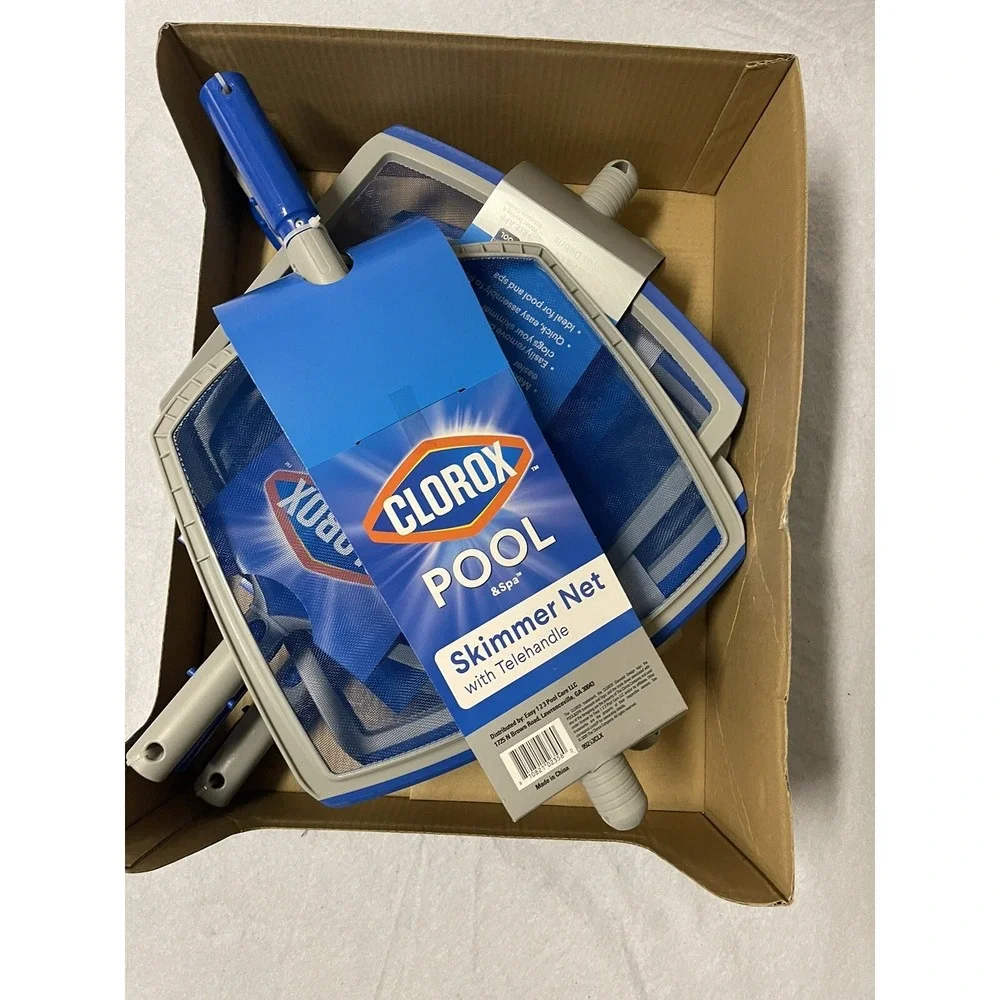 Clorox Pool &Spa Skimmer 4 ft Telescoping Pole for‎  Pools and Spas (set of 4)